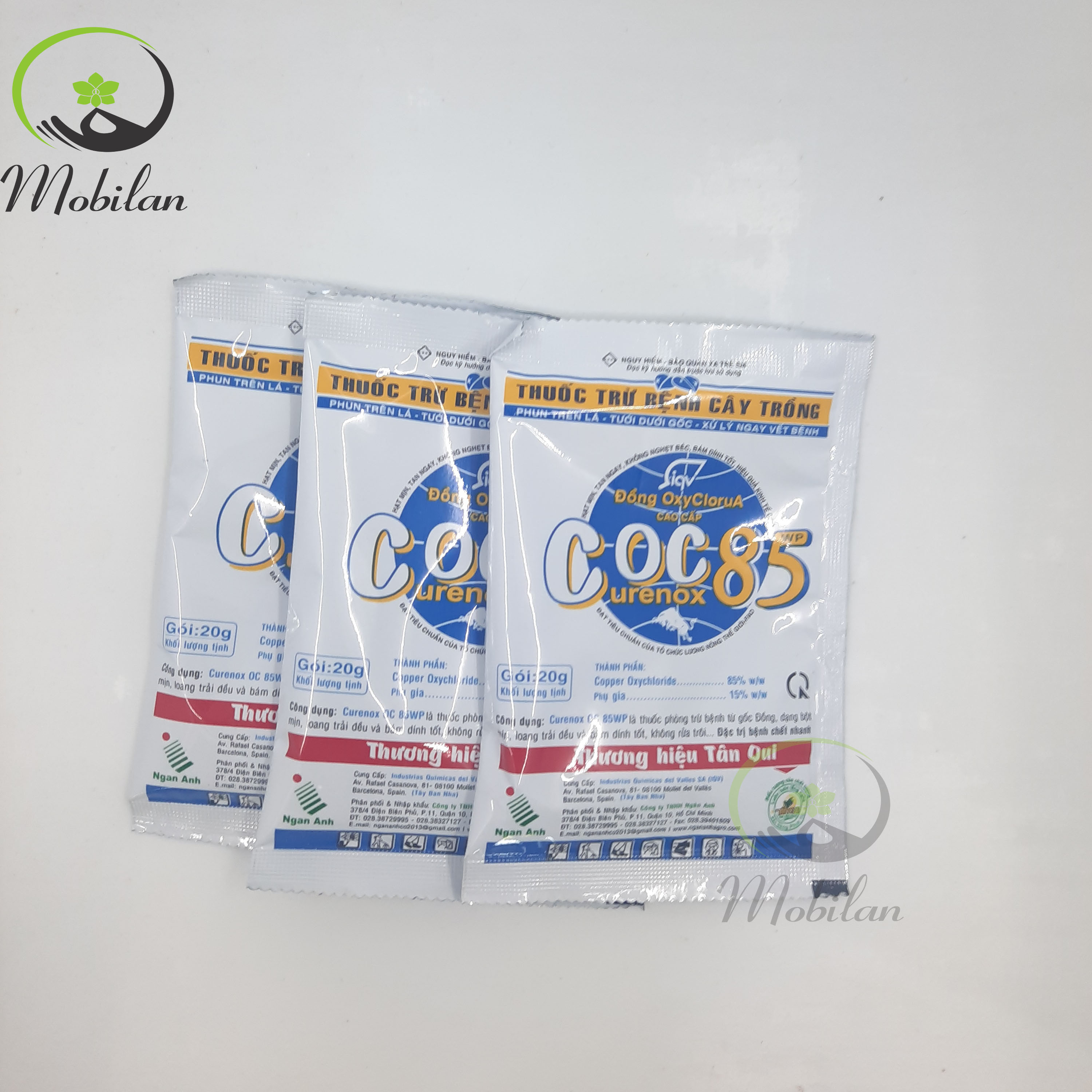 Thuốc COC 85WP thuốc trừ nấm trừ khuẩn bịch 20gram