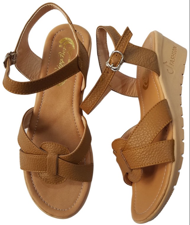 Giày sandal xuồng nữ da bò biggben sdxb29