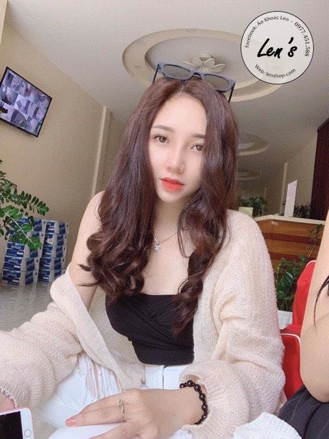 ÁO KHOÁC CARDIGAN MỎNG TAY RỘNG