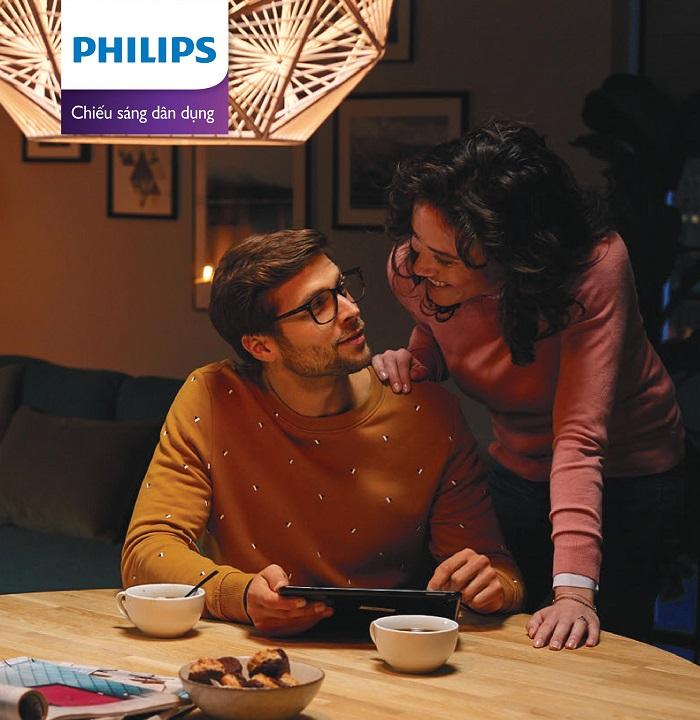BỘ 3 - BÓNG ĐÈN LED BULB PHILIPS ESSENTIAL 9W E27 A60 ( TIẾT KIỆM ĐIỆN NĂNG - CHẤT LƯỢNG SÁNG CAO - 2 MÀU ÁNH SÁNG LỰA CHỌN TRẮNG VÀ VÀNG )