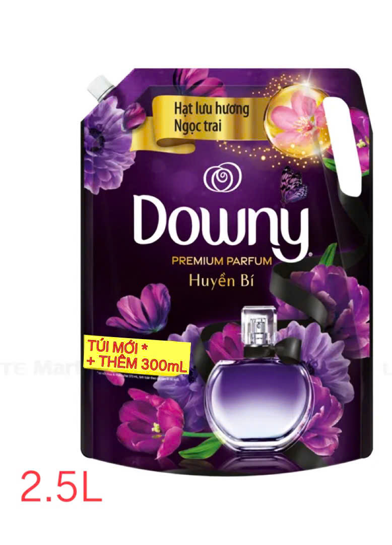 NƯỚC XẢ VẢI ĐẬM ĐẶC DOWNY TÚI 2.6L - 2.5L