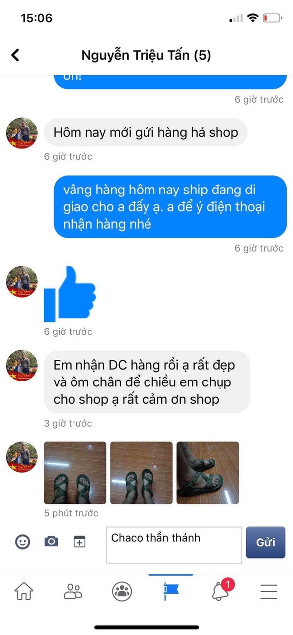 Dép Xăng Đan Nam Chaco Đế Thơm Mã D101
