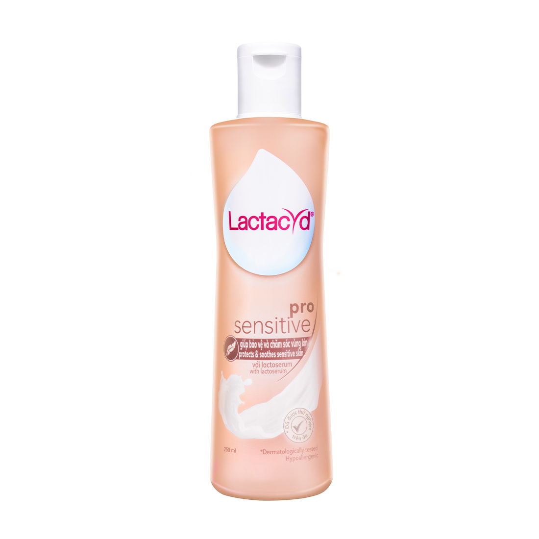 Dung dịch vệ sinh phụ nữ LACTACYD PRO SENSITIVE 250ML