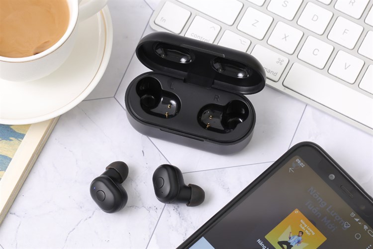Tai nghe Bluetooth TWS Mozard DS635-WB Đen ( hàng trưng bày )