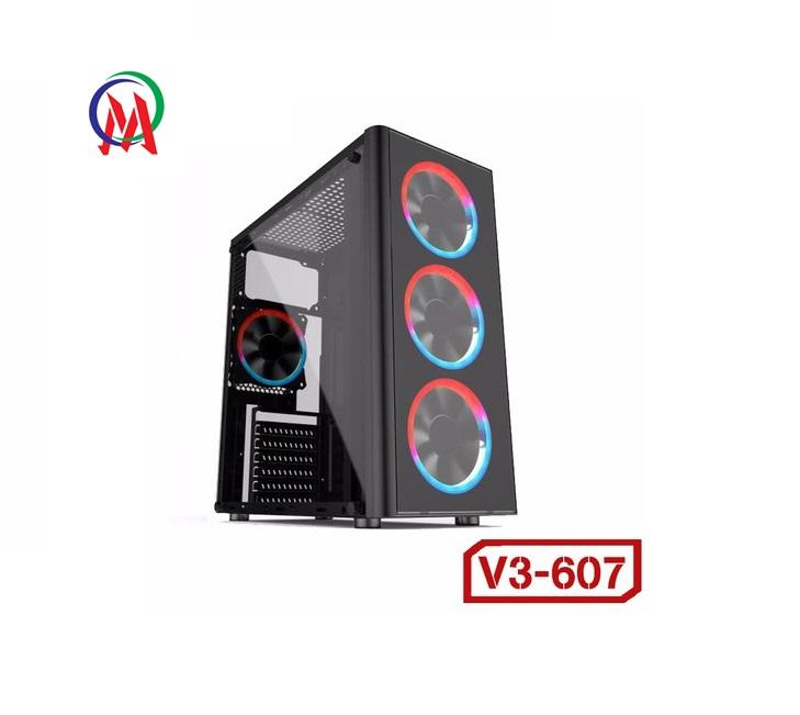 [HCM]Case VSP V3-607 Gaming-Trong Suốt