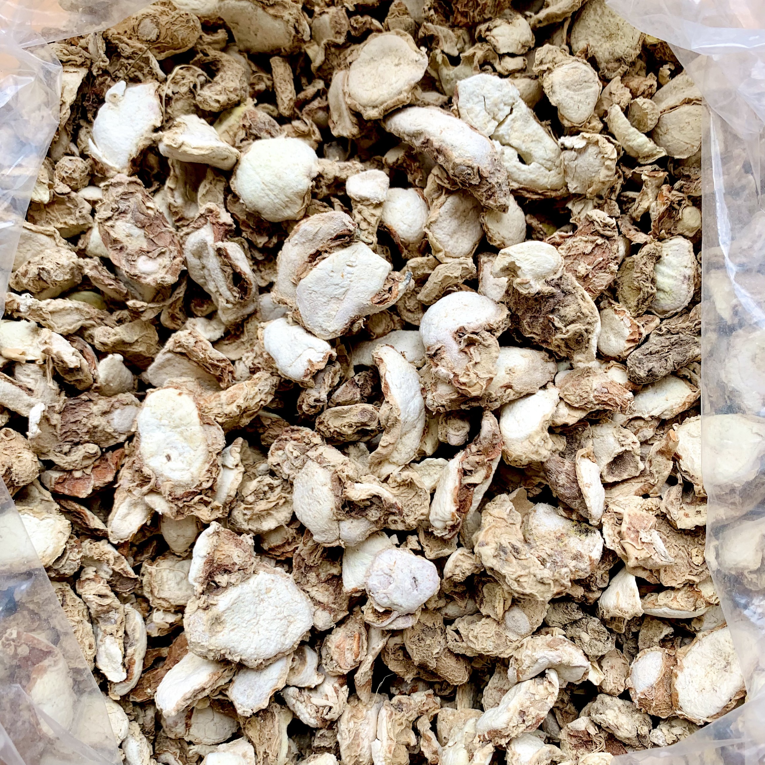 [100g-500g] Củ địa liền (sa cương, tam nại) khô thơm thái lát dùng ướp thịt nướng, vịt quay