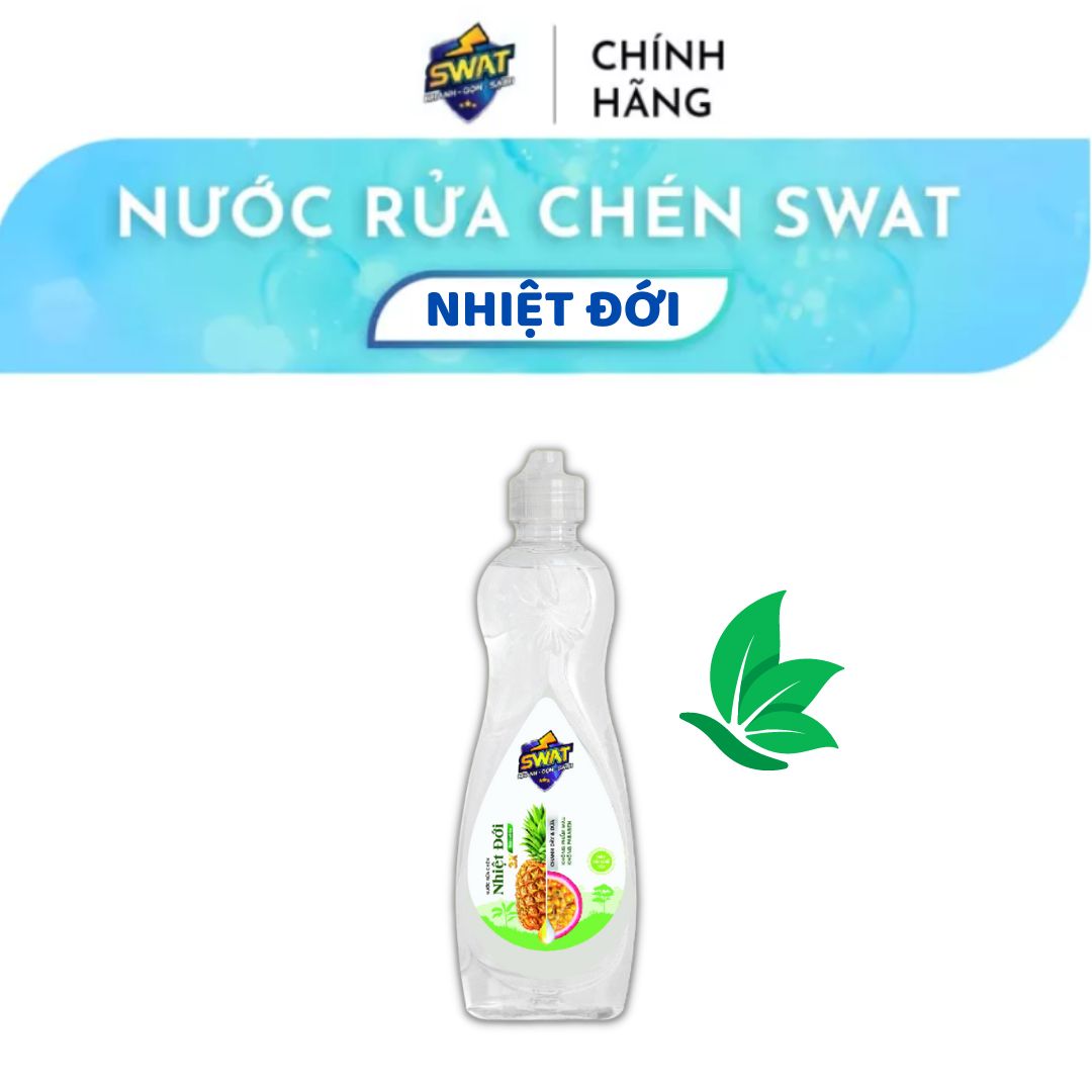Nước Rửa Chén Swat Siêu Sạch 400Gr Nhỏ Gọn