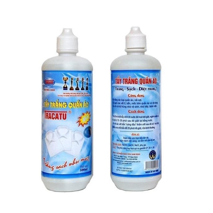 CHAI TẨY MỐC QUẦN ÁO TRACATU 500ML
