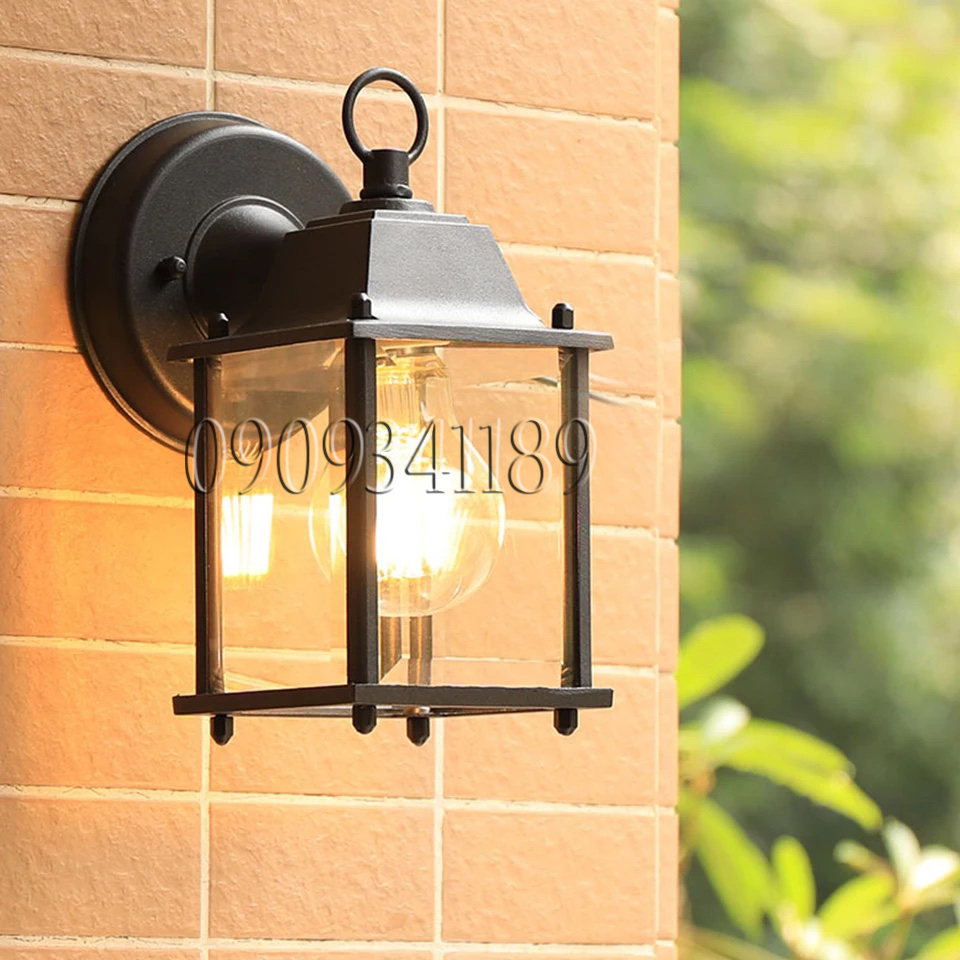 [HCM]ĐÈN VÁCH TƯỜNG NGOÀI TRỜI(Shop tặng kèm bóng LED)