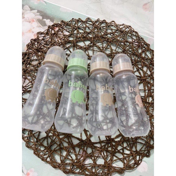 Bình sữa cổ hẹp PP cho bé 60ml -125ml-250ml Babuu Nhật bản