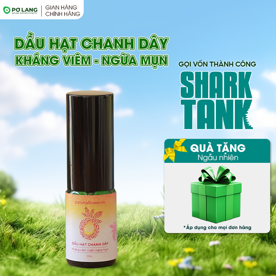 Dầu hạt chanh dây Pơ Lang 10ml Pơ Lang (100% Thiên nhiên - Ép lạnh nguyên chất từ hạt chanh dây)