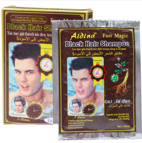 Dầu Gội Đen Tóc Black Hair Shampoo