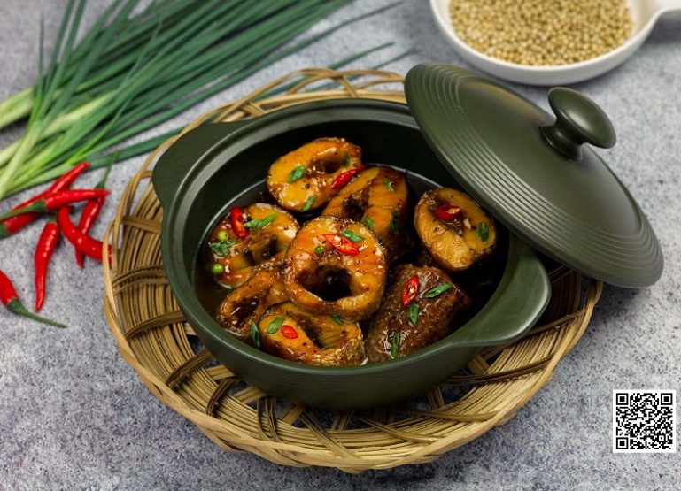nồi đất kho cá, kho thịt
