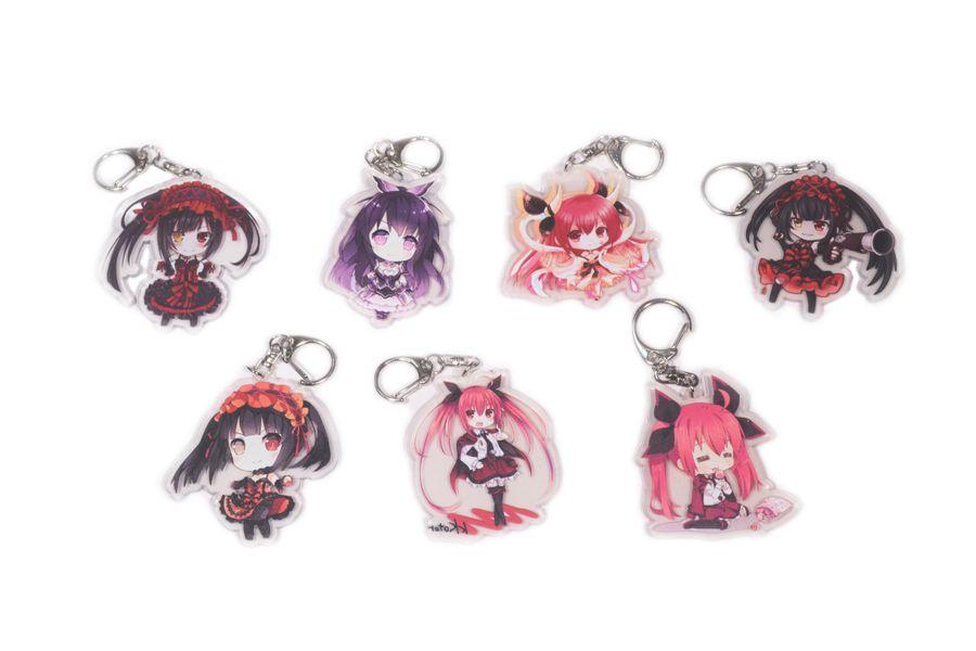 [thanh lý bán lỗ] Móc khóa Anime Acrylic Mica Chibi - Date A Live [PKA] [KS18]