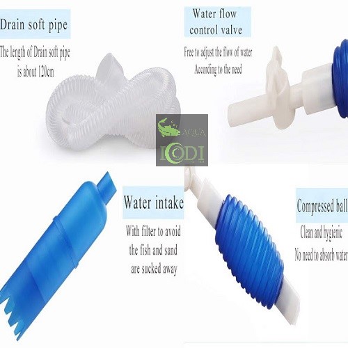 Hút cặn bể cá cảnh - Cleaner Pump
