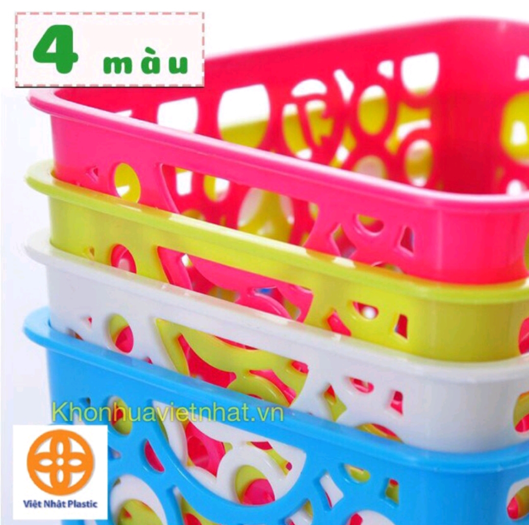 Khay nhựa đựng đồ văn phòng, đồ dùng học sinh nhựa Việt Nhật. Kích thước 27.5 x 14.5 x 8.5cm