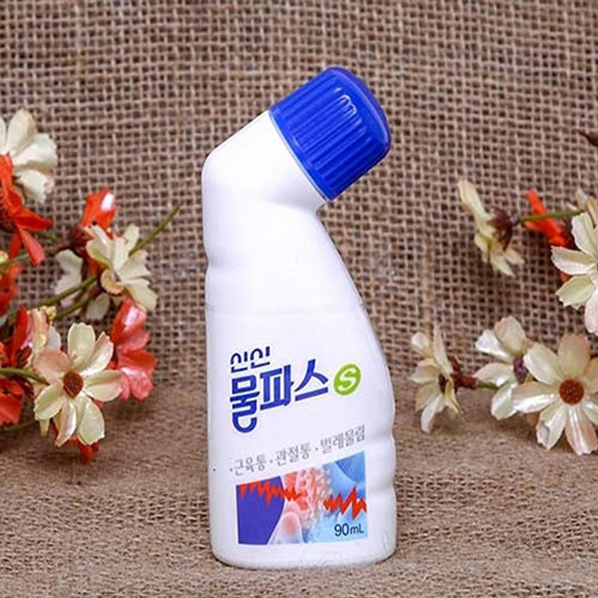 Dầu trắng xoa bóp Hàn Quốc Sinsin Mulpas-S 90ml.