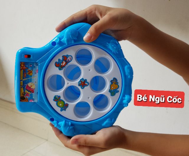 [HCM]Bộ đồ chơi câu cá đập chuột 2 trong 1 (không kèm pin)