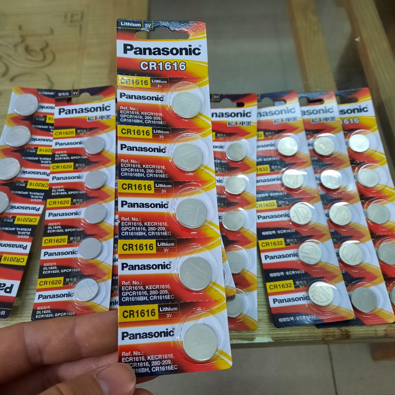 Pin panasonic Lithium CR1616 3V