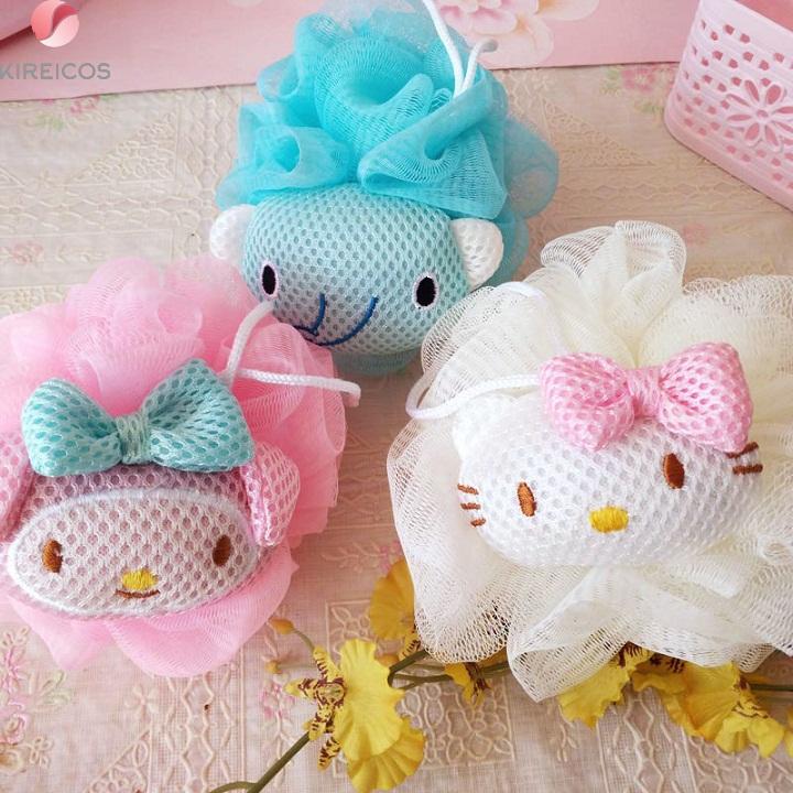 Bông Tắm Tròn Hello Kitty Dễ Thương