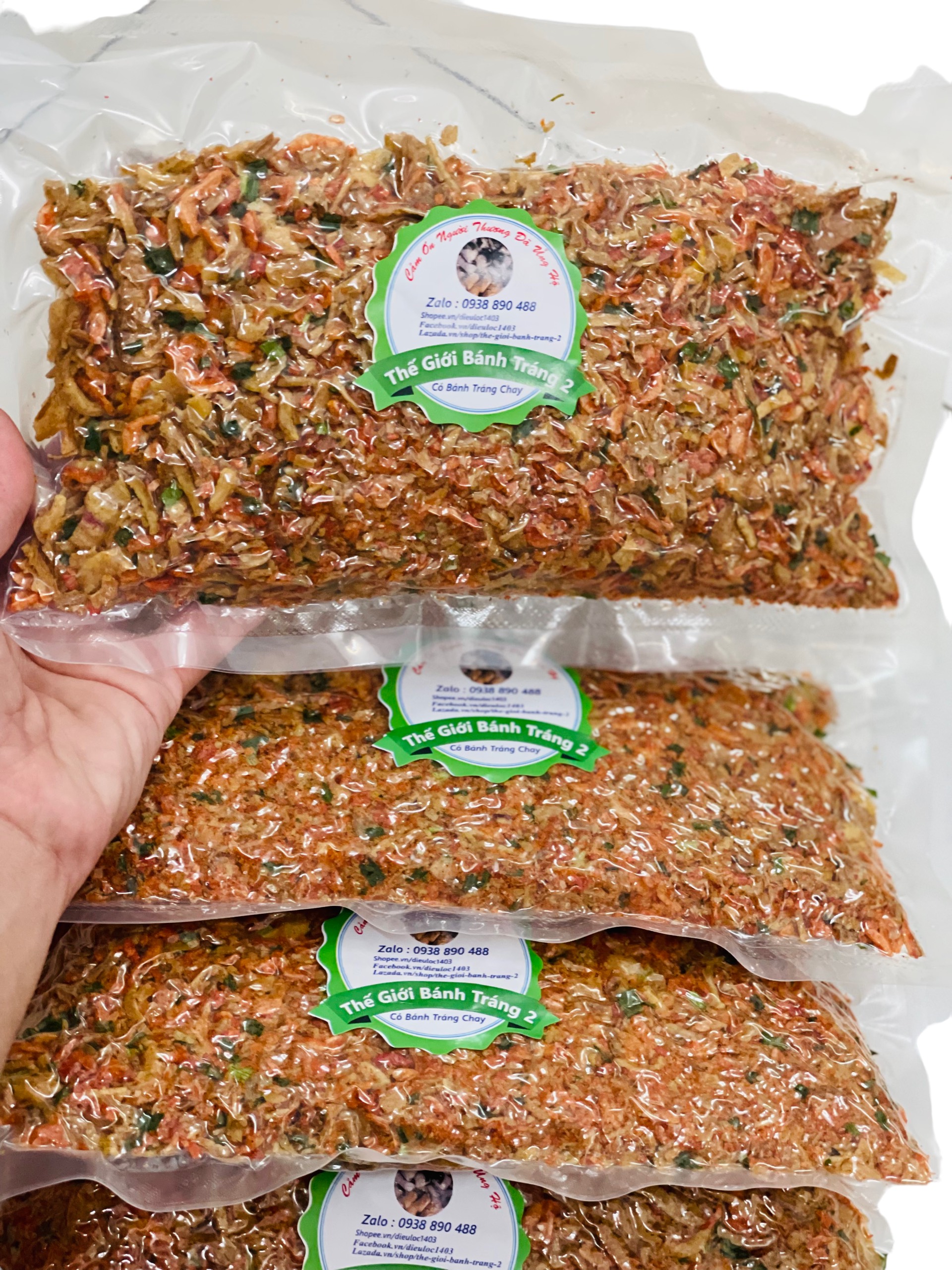 200G MUỐI TÉP HÀNH PHI HÚT CHÂN KHÔNG