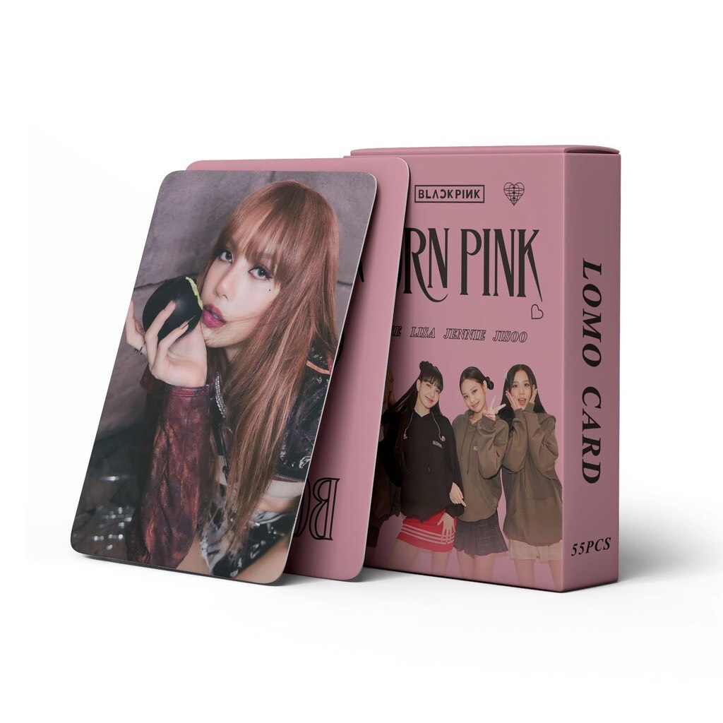 Set 55 lomo card Blackpink World Tour