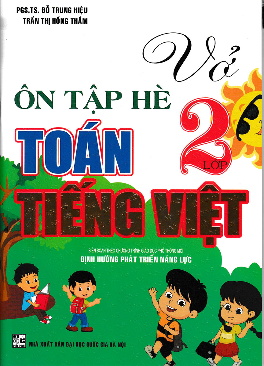 Vở ôn tập hè toán - tiếng việt lớp 2