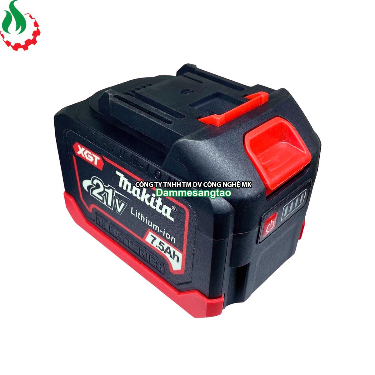 Pin makita 18v 6ah 15cell mạch sạc adapter