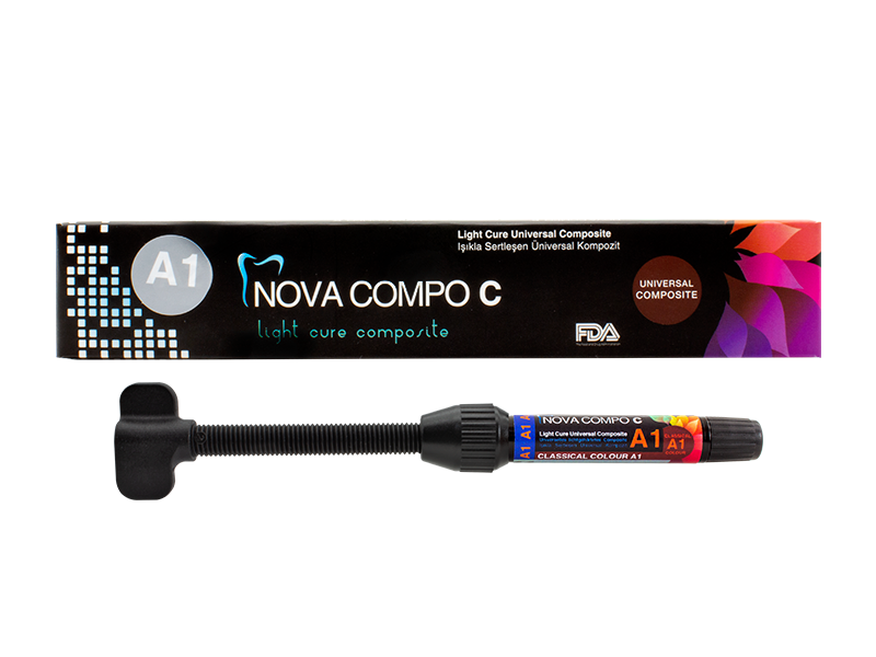 Vật liệu trám răng - Composite Nova Đặc 4g (Bệnh nhân không dùng tại nhà)