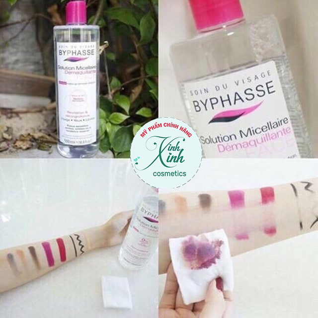 Nước tẩy trang BYPHASSE solution micellaire face 500ml