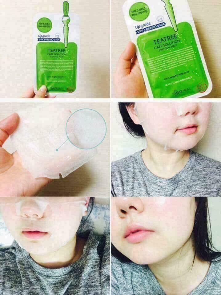 [HCM]Mặt nạ giấy Mediheal tea tree care solution essential mask EX