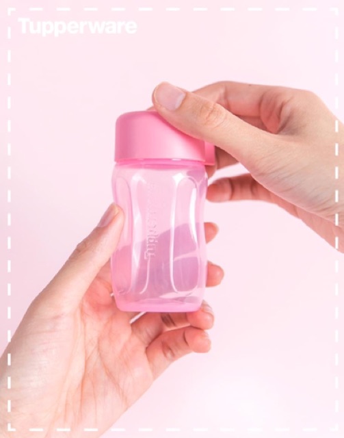 Tupperware - Bộ bình nước Eco 90ml (3 cái) (Tặng kèm túi đựng)