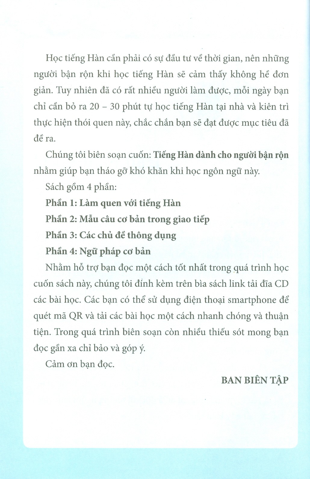 Tiếng Hàn Dành Cho Người Bận Rộn