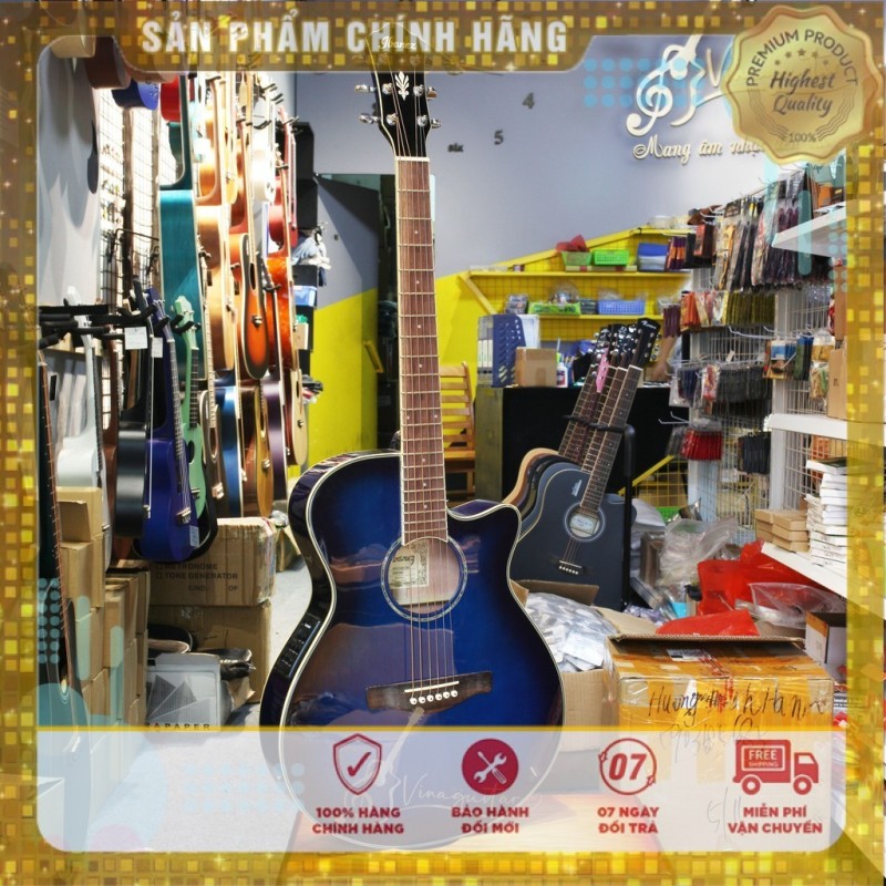 Đàn guitar acoustic Ibanez AEG10[ Sẵn EQ Fishman 301]-phân phối chính hãng tại Nhạc cụ 3 số