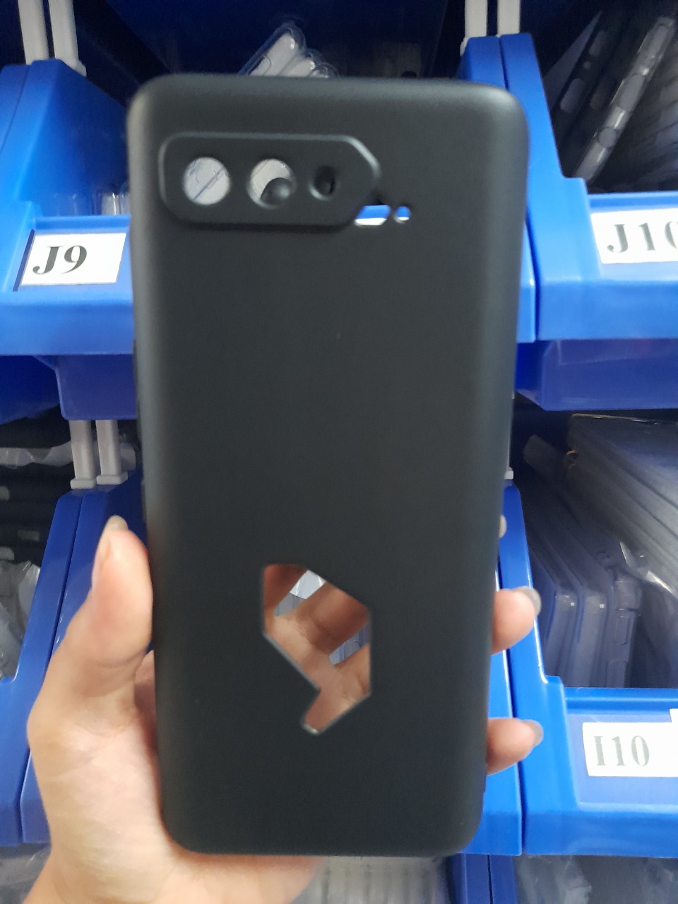 Ốp lưng Asus Rogphone 3/ 5 dẻo đen