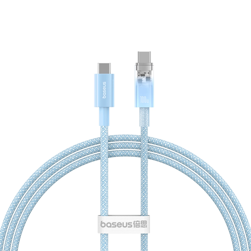 Cáp Sạc Nhanh Baseus Explorer Series 2 Fast Charging Cable Type-C to Type-C 100W Cho Macbook Laptop Điện Thoại