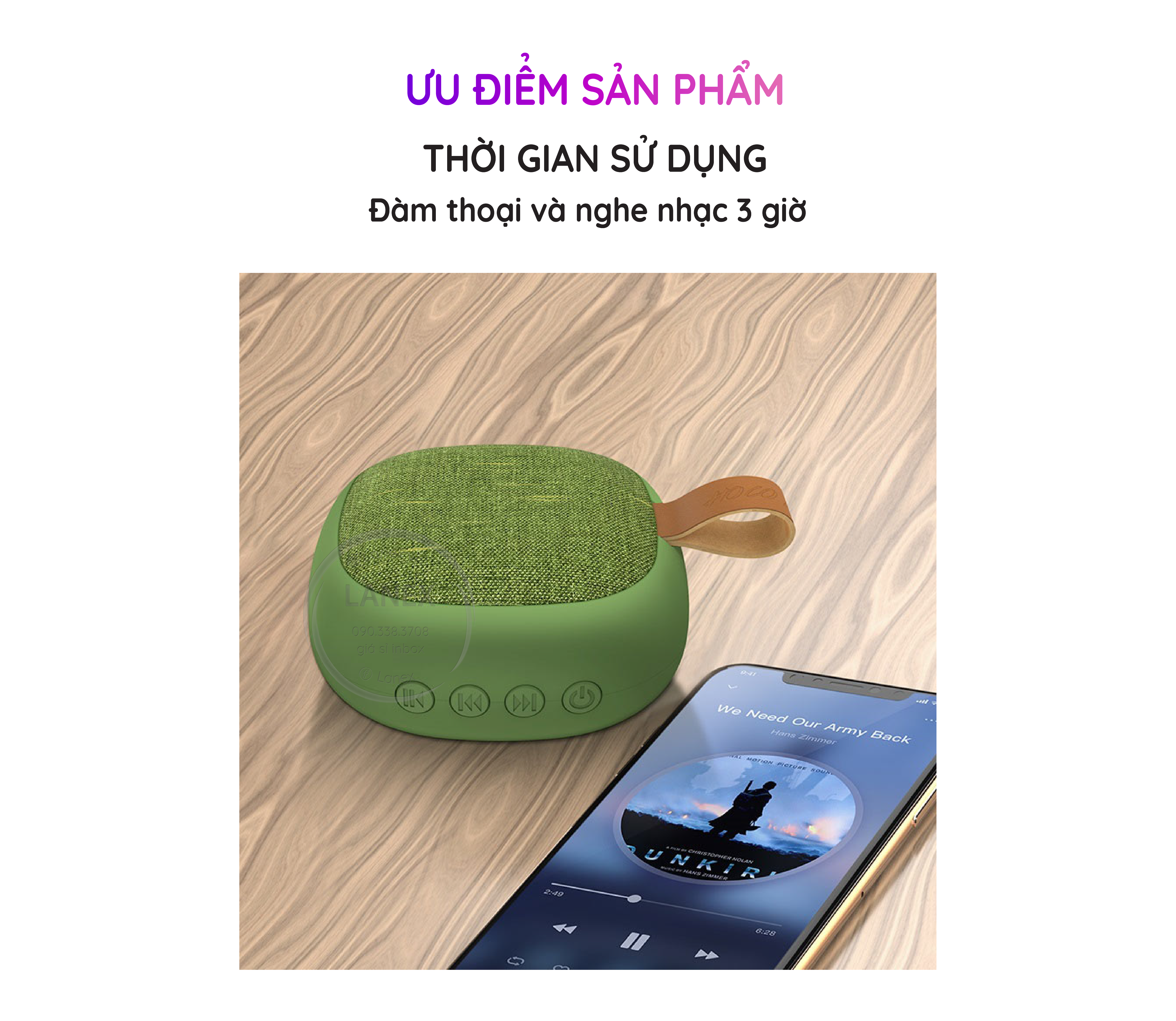 Loa Bluetooth Hoco Bs31 5w V4.2