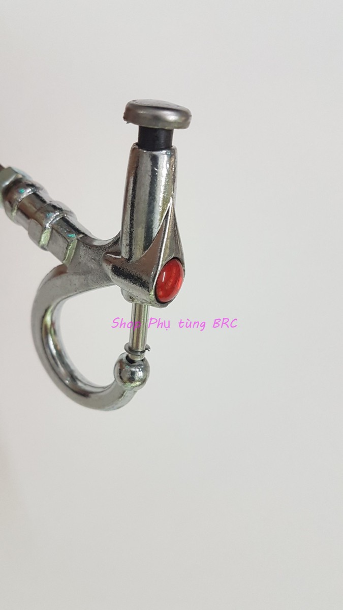 Móc bấm mạ CROM treo đồ xe máy loại 1 ( SL: 1 cặp móc bấm)