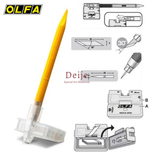 Dao trổ thủ công Nhật Olfa AK-5 dạng bút