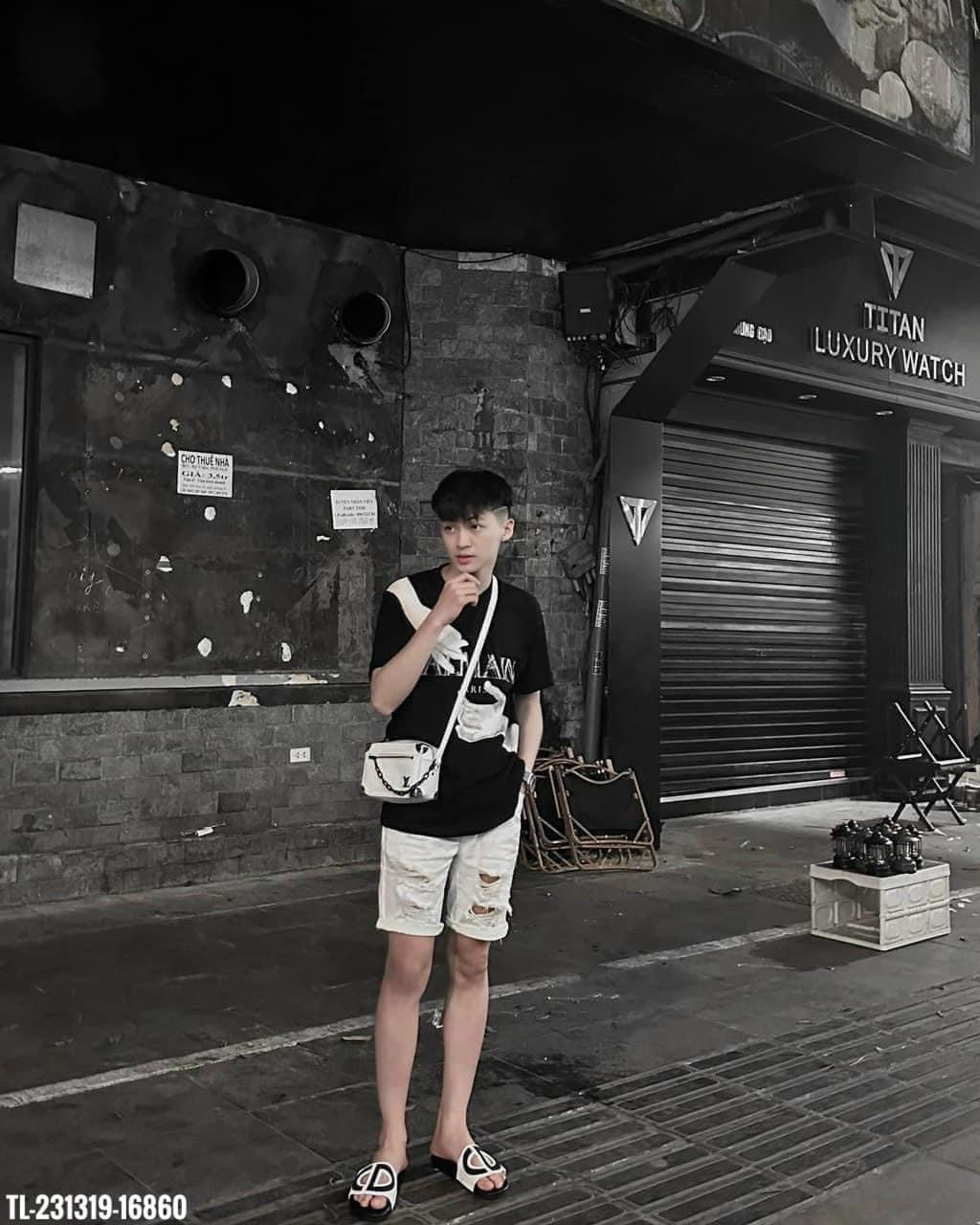 áo phông bàn tay b.a.l. Chát cotton su ,ln