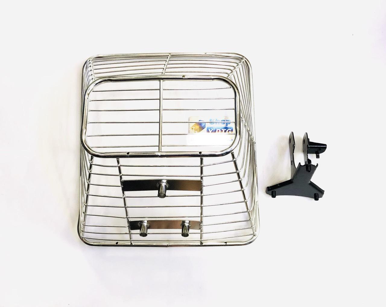 Rổ Pas Inox Gắn Wave Lớn