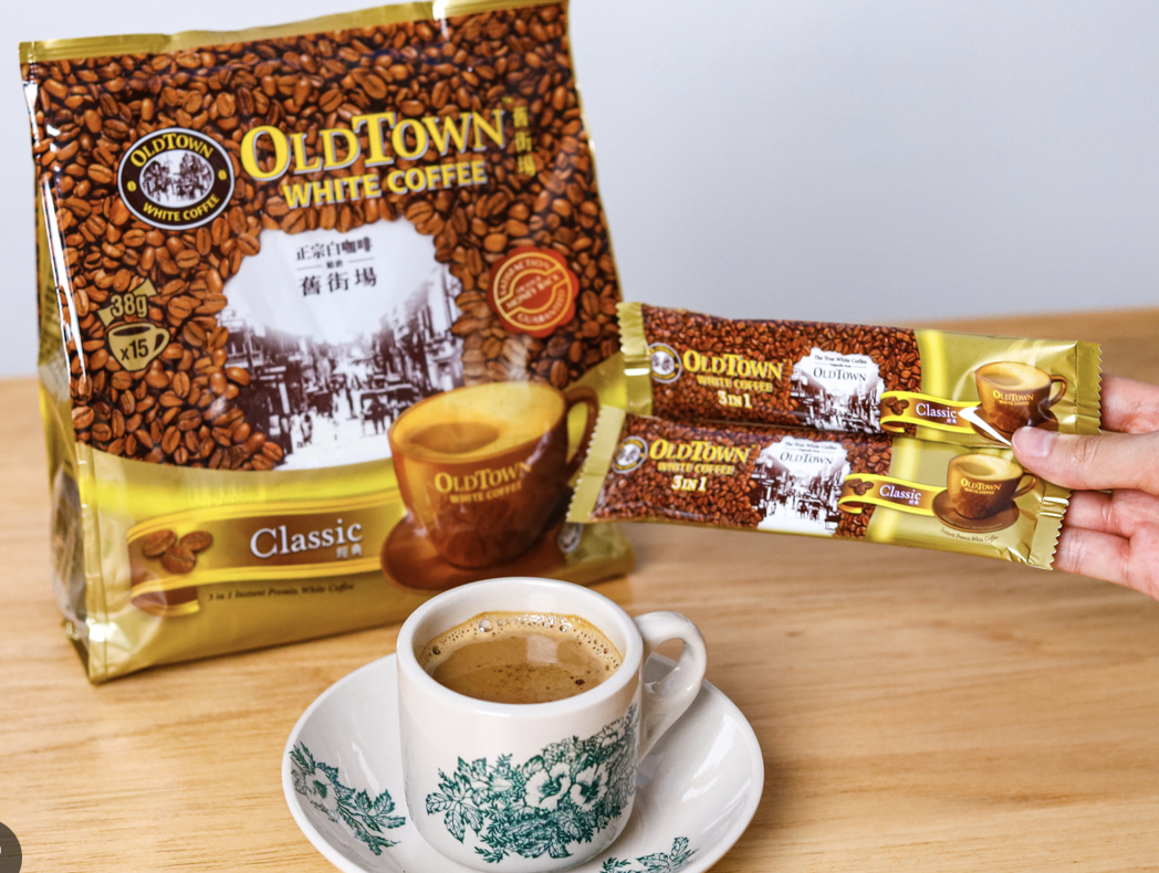 Cà phê Trắng Oldtown White Coffee - Vị Classic - 570g/ túi (38g x 15 gói)
