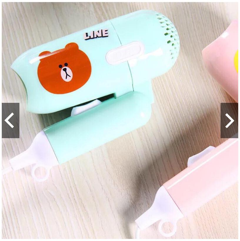 Máy sấy tóc mini gấp gọn hình thú kute