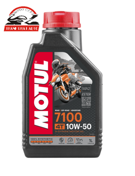 [HCM]Nhớt tổng hợp cao cấp cho mô tô xe máy Motul 7100 4T 10W50 1L