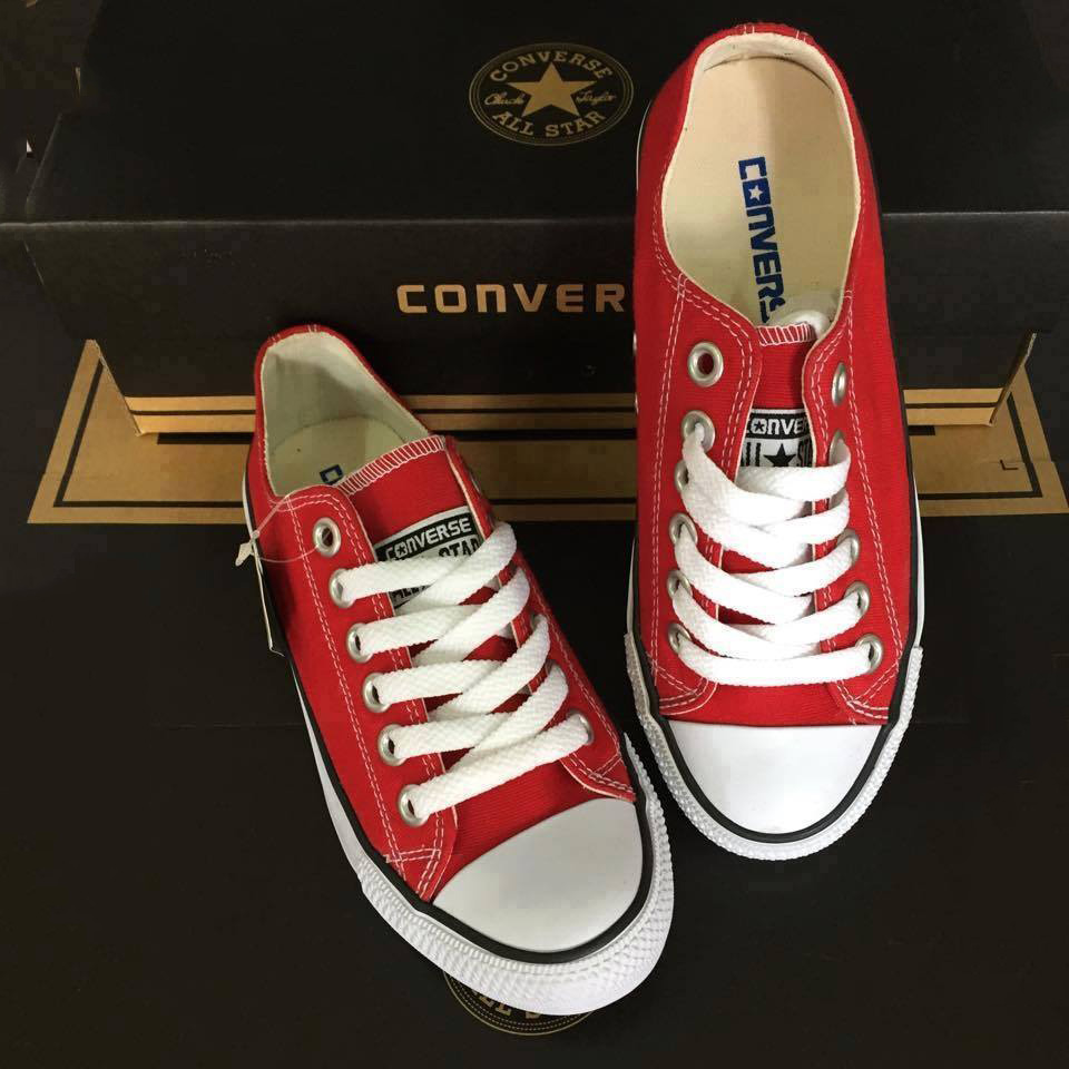 [GIẢM GIÁ GỐC + FULL BOX] Giày Converse 1970s Đỏ Thấp Cổ [HOT]