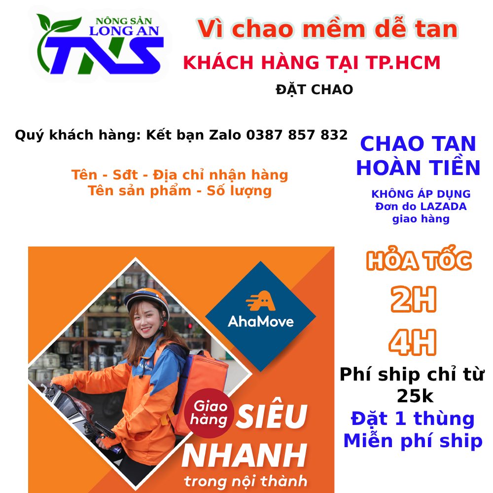 FreeShip-Chao Dừa Long An size đại 750g