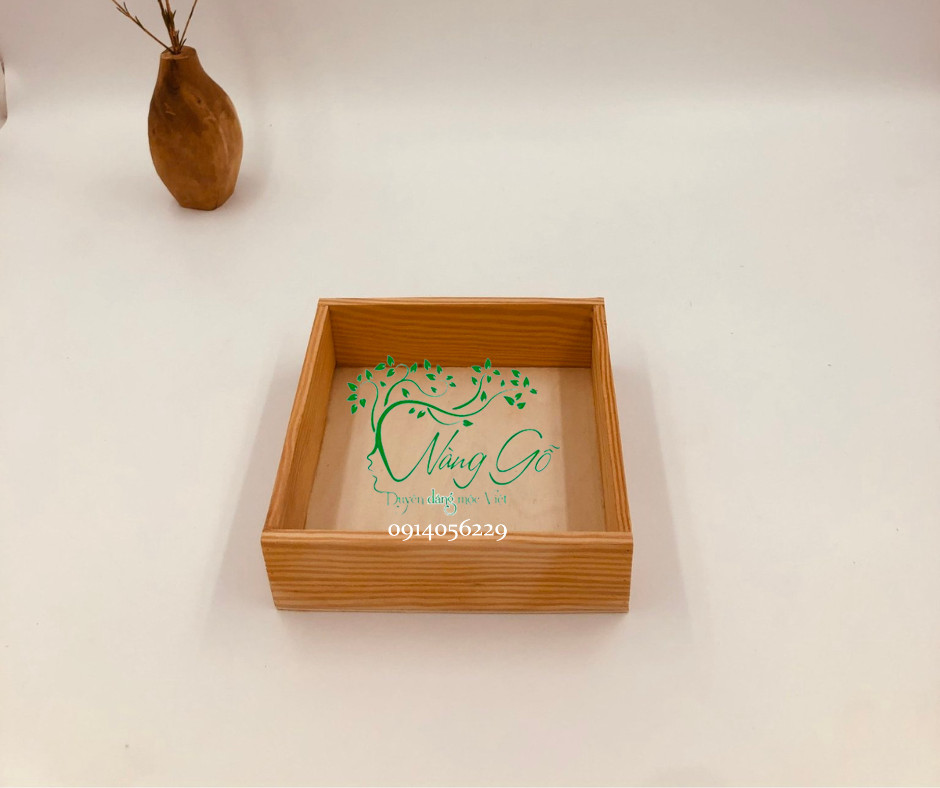 Hộp gỗ không nắp/ khay gỗ