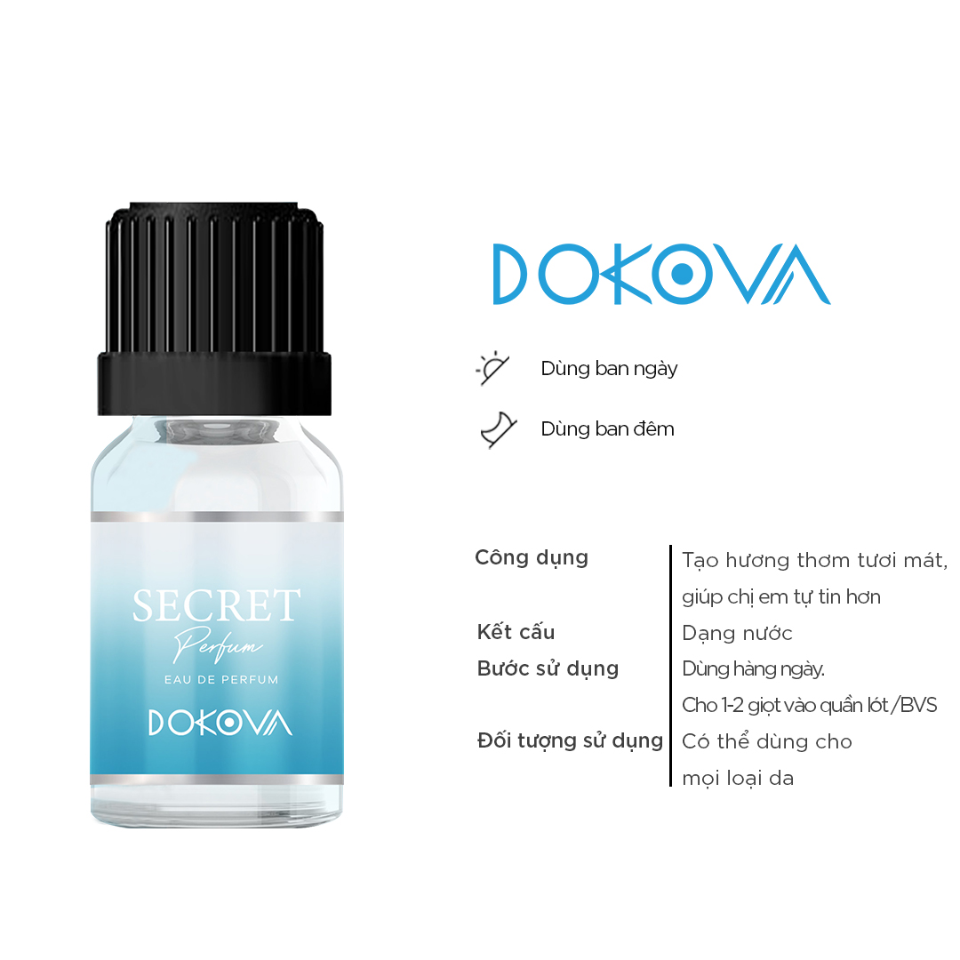 Nước hoa vùng kín Dokova Secret Perfume 5ml
