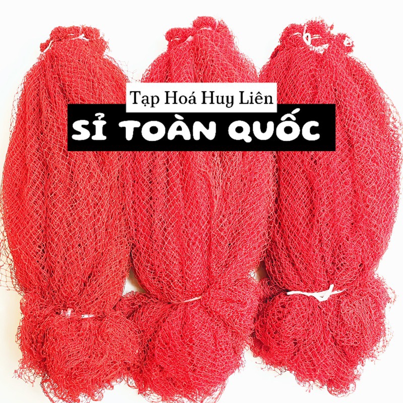 Lưới Rửa Chén Bát Siêu Dày Lưới Việt Loại Xịn Có Túi Bóng Hàng Đẹp SỈ TOÀN QUỐC - Tạp Hoá Huy Liên
