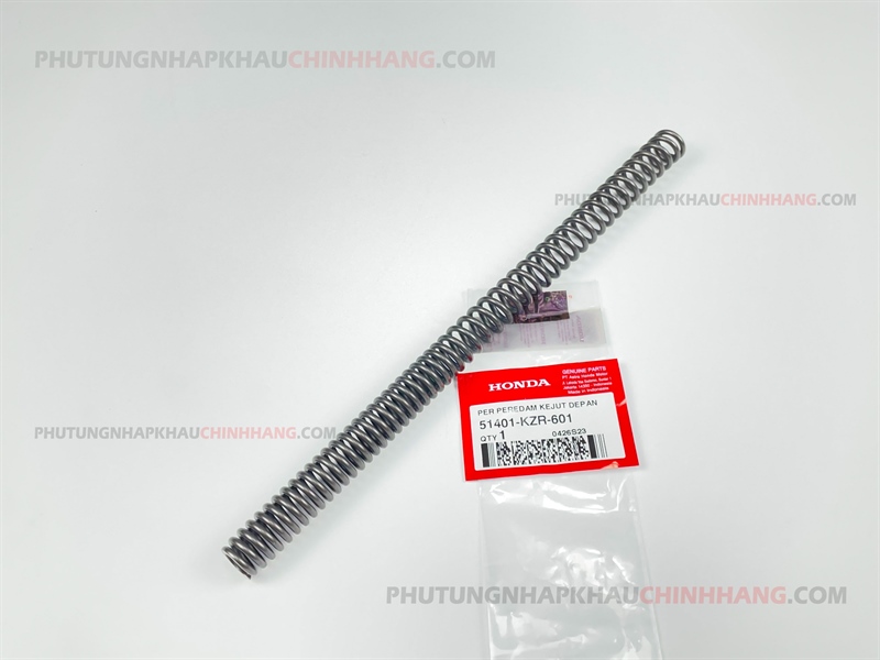 Lò xo phuộc trước vario click, beat 2016, scoopy 2017 nhập honda indo, lò xo thụt nhún 51401kzr601